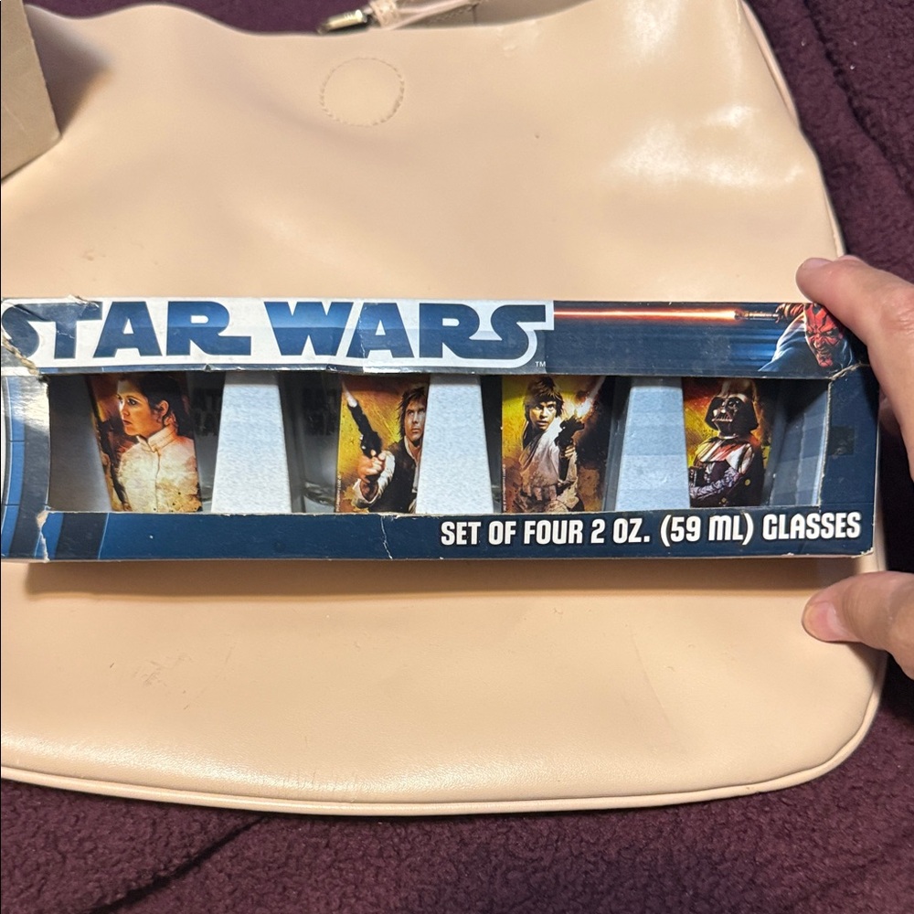 Star Wars Blue and Black Shot Glass Set